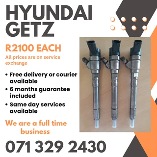 Hyundai Getz Injectors For Sale With Warranty
