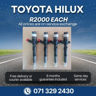 Toyota Hilux Diesel Injectors For Sale With Warranty