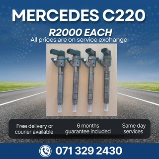 Mercedes Benz C220 Diesel Injectors For Sale With Warranty