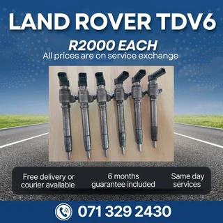 Land Rover Discovery Tdv6 Diesel Injectors For Sale With Warranty