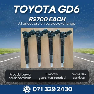 Toyota Gd6 Injectors For Sale With Warranty