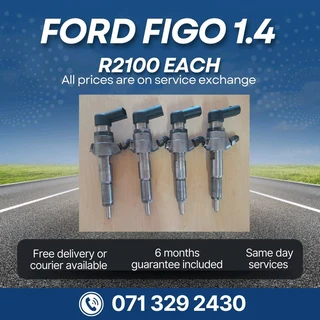 Ford Figo 1.4 Diesel Injectors For Sale With Warranty