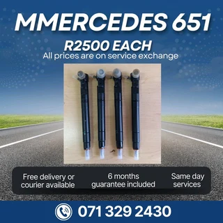 Mercedes Benz 651 Injectors For Sale With Warranty