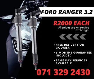 Ford Ranger 3.2 Diesel Injectors For Sale With Warranty
