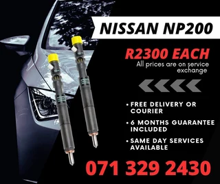 Nissan Np200 1.5 Diesel Injectors For Sale With Warranty