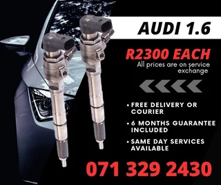 Audi 1.6 Diesel Injectors For Sale With Warranty
