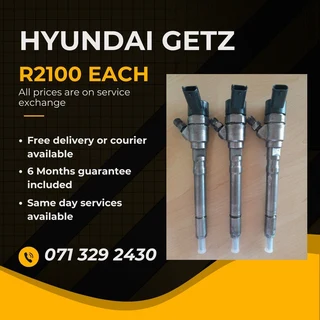 Hyundai Getz Diesel Injectors For Sale With Warranty