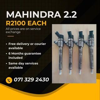 Mahindra 2.2 Diesel Injectors For Sale With Warranty