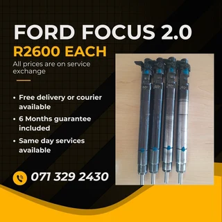 Ford Focus 2.0 Injectors For Sale With Warranty