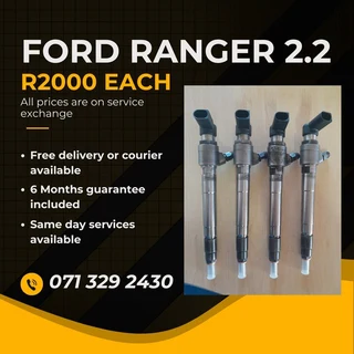 Ford Ranger 2.2 Diesel Injectors For Sale With Warranty