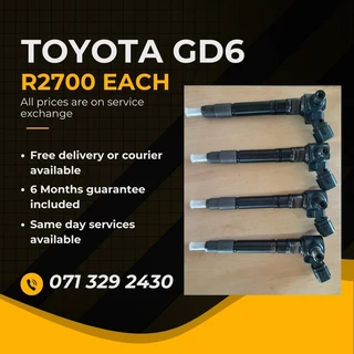 Toyota Gd6 Diesel Injectors For Sale With Warranty