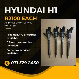 Hyundai H1 Injectors For Sale With Warranty