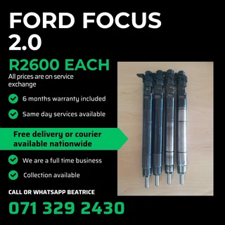 Ford Focus 2.0 Injectors For Sale With Warranty