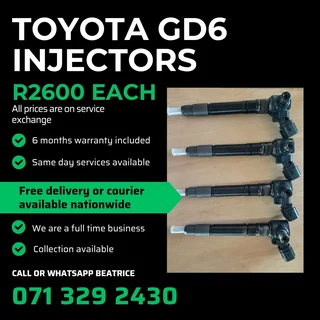 Toyota Gd6 Diesel Injectors For Sale With Warranty