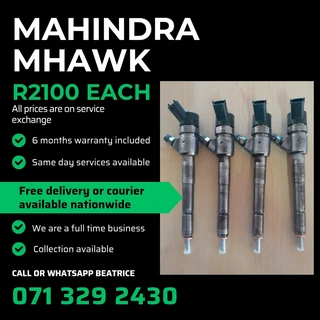 Mahindra Mhawk Diesel Injectors For Sale With Warranty