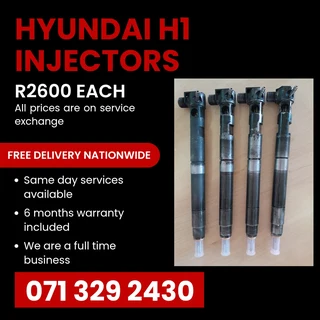 Hyundai H1 Injectors For Sale With Warranty On