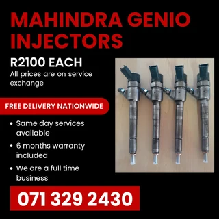 Mahindra Genio Diesel Injectors For Sale With Warranty