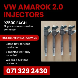 Vw Amarok 2.0 Diesel Injectors For Sale With