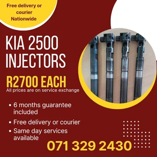 Kia 2500 Diesel Injectors For Sale With Warranty