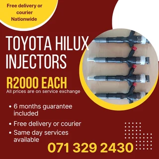 Toyota Hilux Diesel Injectors For Sale With Warranty