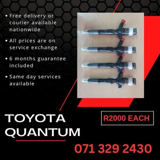 Toyota Quantum Diesel Injectors For Sale With Warranty