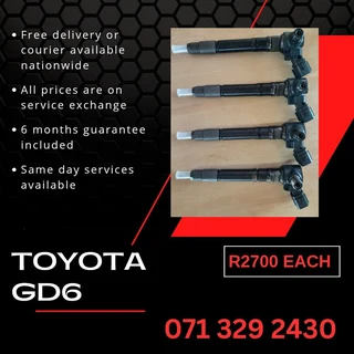 Toyota Gd6 Diesel Injectors For Sale With Warranty