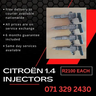 Citroën 1.4 Injectors For Sale With Warranty