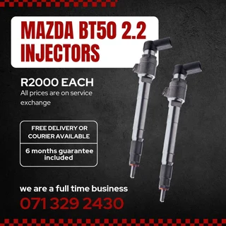 Mazda Bt50 2.2 Diesel Injectors For Sale With Warranty