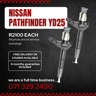 Nissan Pathfinder Diesel Injectors For Sale With Warranty