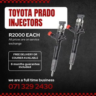 Toyota Prado Diesel Injectors For Sale With Warranty