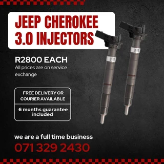 Jeep Cherokee 3.0 Diesel Injectors For Sale With Warranty