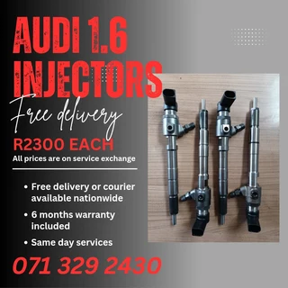 Audi 1.6 Diesel Injectors For Sale With Warranty