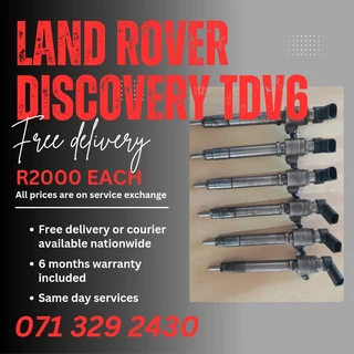 Land Rover Discovery Tdv6 Diesel Injectors For Sale With Warranty