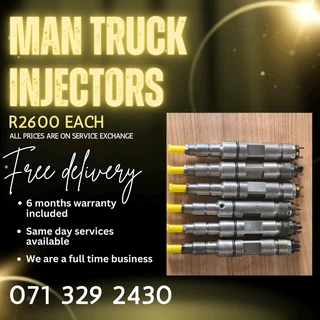 Man Truck Diesel Injectors For Sale With Warranty