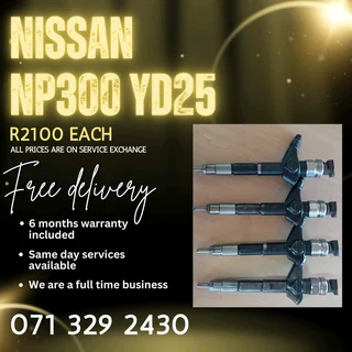 Nissan Np300 Injectors For Sale With Warranty
