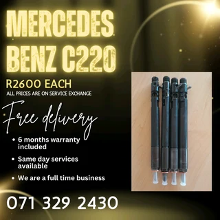 Mercedes Benz C220 Diesel Injectors For Sale With Warranty