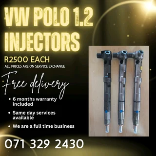 Vw Polo 1.2 Diesel Injectors For Sale With Warranty