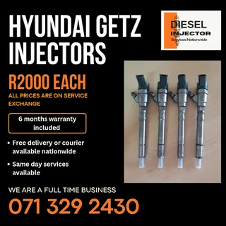 Hyundai Getz Diesel Injectors For Sale With Warranty