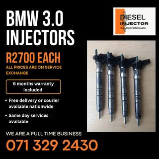 Bmw 3.0 Injectors For Sale With Warranty On