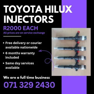 Toyota Hilux Diesel Injectors For Sale With Warranty