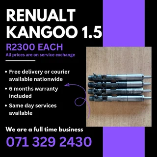 Renualt Kangoo 1.5 Diesel Injectors For Sale With Warranty
