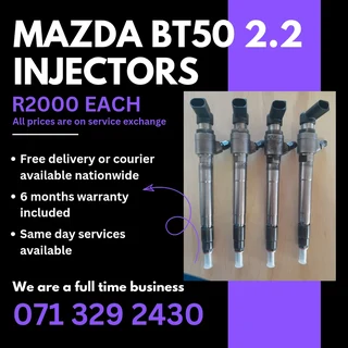 Mazda Bt50 2.2 Diesel Injectors For Sale With Warranty