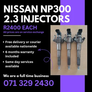 Nissan Np300 2.3 Diesel Injectors For Sale With Warranty