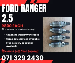 Ford Ranger 2.5 Diesel Injectors For Sale With Warranty