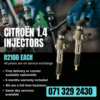 Citroën 1.4 Injectors For Sale With Warranty
