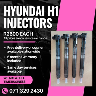 Hyundai H1 Injectors For Sale With Warranty