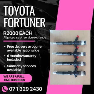 Toyota Fortuner Diesel Injectors For Sale With Warranty