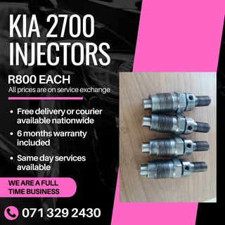 Kia 2700 Injectors For Sale With Warranty