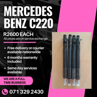 Mercedes Benz C220 Diesel Injectors For Sale With Warranty