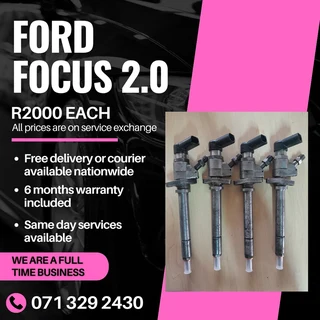 Ford Focus 2.0 Injectors For Sale With Warranty